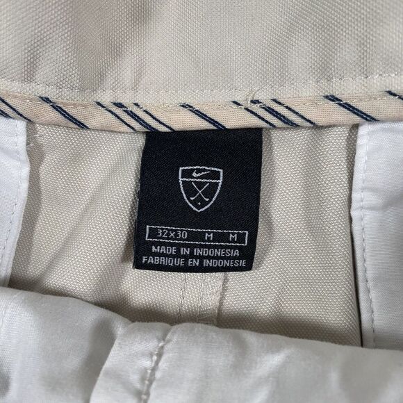 Nike Golf Pants Mens 32x30 Beige Dri-Fit Performance Standard Chino Khaki Active - Picture 4 of 12
